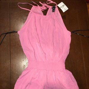 *SMALL* Forever 21 keyhole back romper